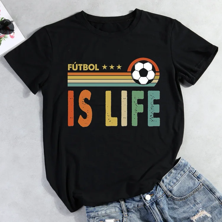 AL™ Soccer Is Life T-Shirt-012655-Annaletters