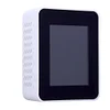 5 in 1 Digital Air Quality Monitor CO2 TVOC HCHO Temp Humidity Detector (White)