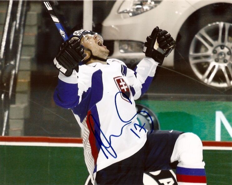 Team Slovakia Lubomir Vishnovsky Autographed Signed 8x10 Photo Poster painting COA