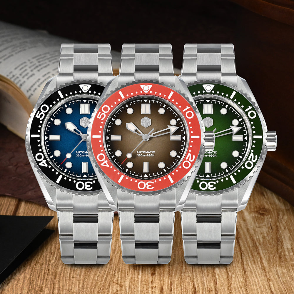 SN036 Diver Watch 300m NH35 Automatic MechanicalSan Martin Watch San Martin Official Authorized StoreSan Martin Watches