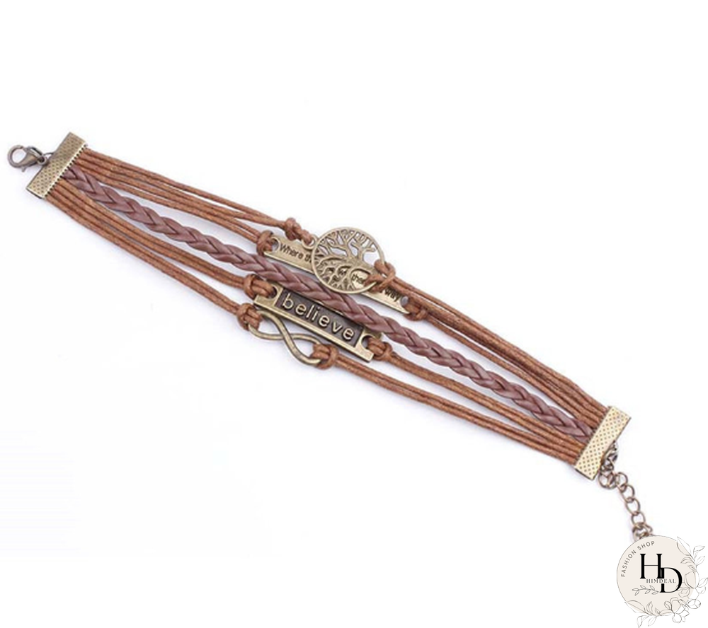 Vintage Unisex Multilayer Bracelet  Alloy Casual Bracelets