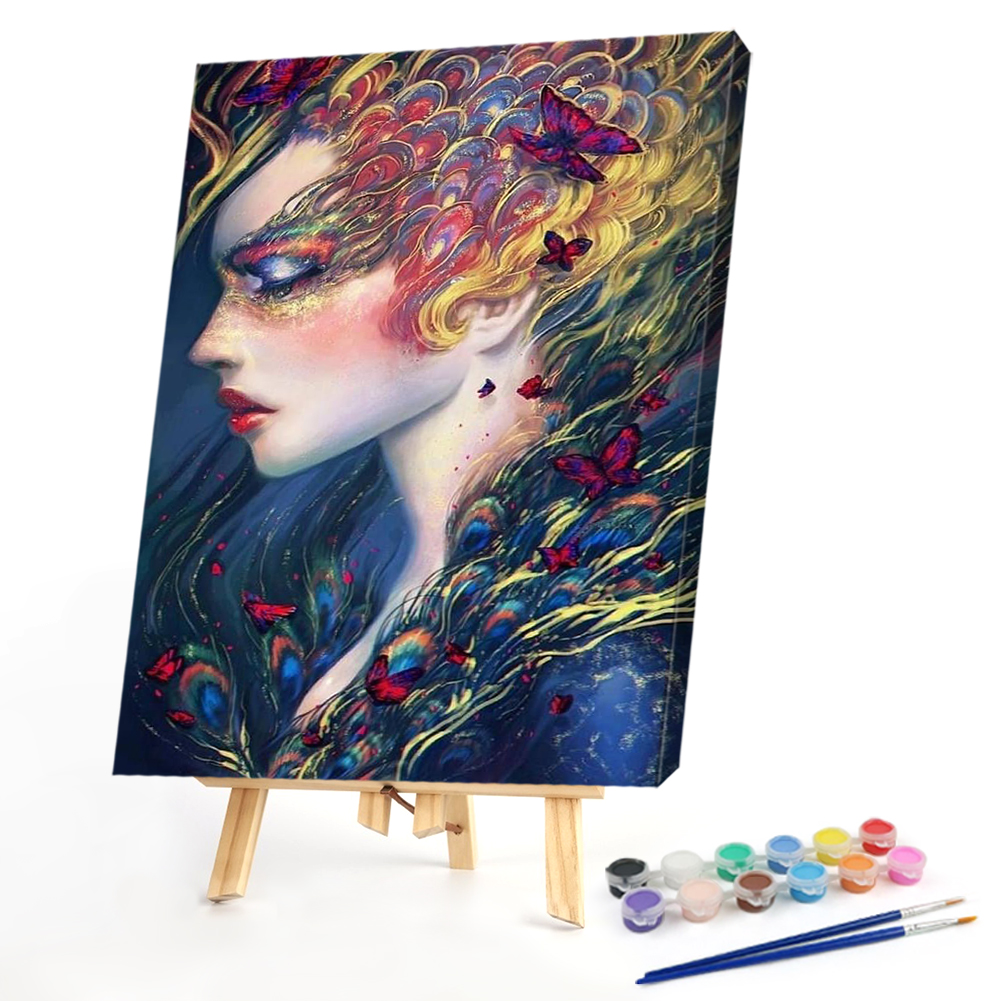 

40*50CM - Paint By Numbers - Woman, 501 Original