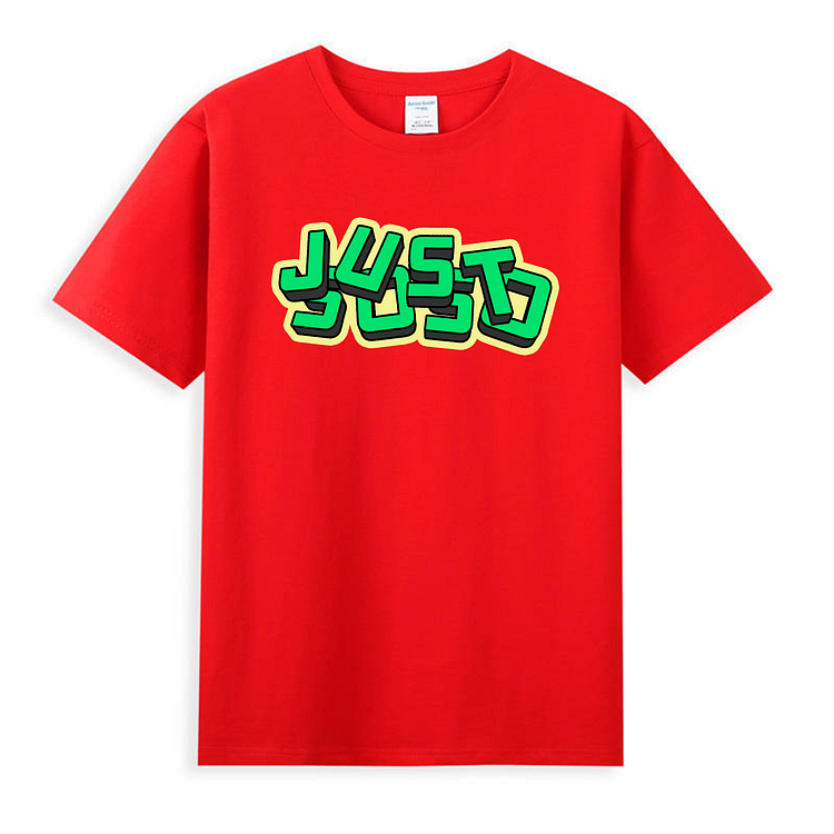 Unisex Just Soso Shirts Bright Red
