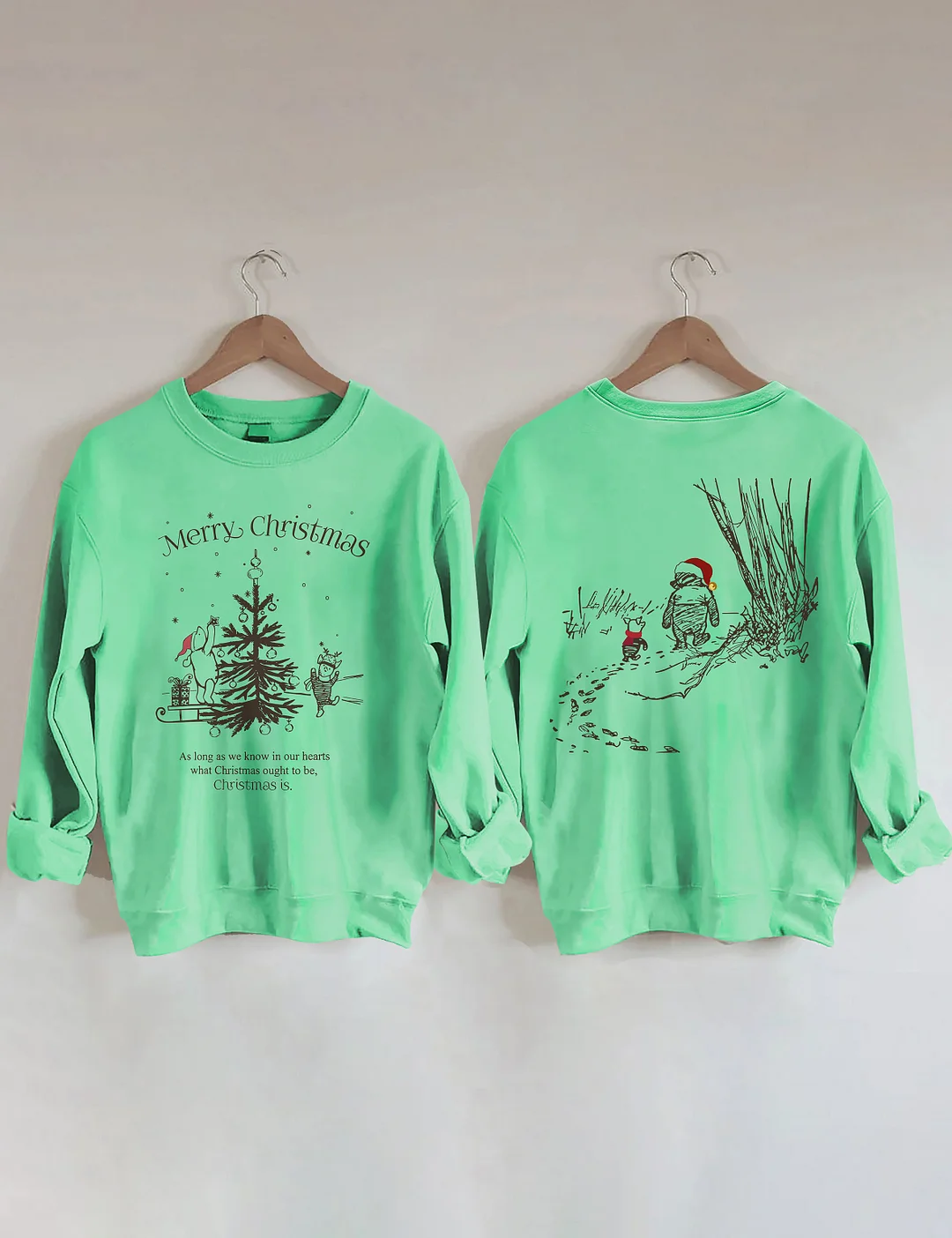 Winnie And Piglet Christmas Sweatshirt