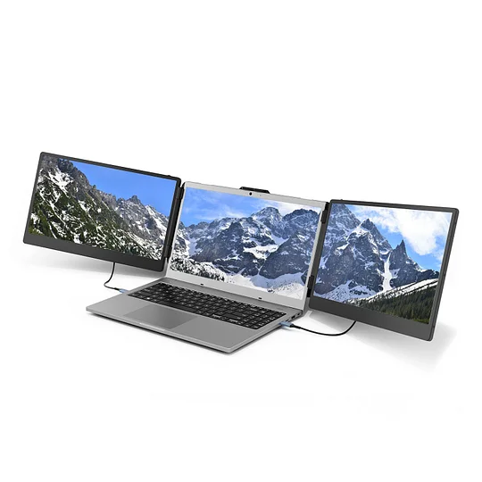 KEFEYA Q2 トリプルスクリーン Amazon.com: KEFEYA Laptop Screen Extender,15.6