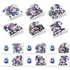 12Pcs Lavender Gnome DIY Diamond Painting Greeting Cards for Adult Holiday Gifts
