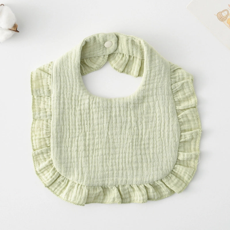 Cute Pastoral Letter Rainbow Fruit Cotton Burp Cloths Baby Accessories