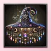 Wizard Hat-11CT Stamped Cross Stitch 40*40cm/15.75*15.75in tapestrymarket