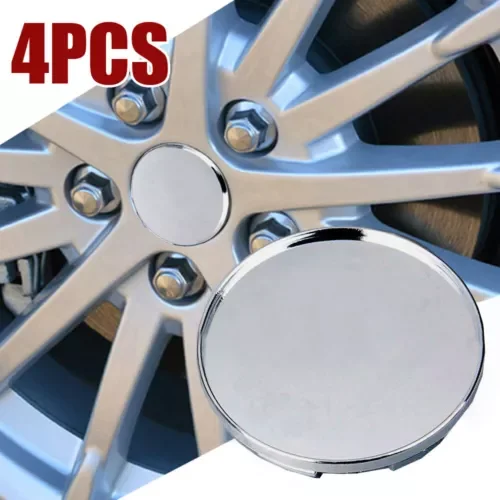 Dronehint 63mm Universal Car Wheel Center Caps Hub Tyre Rim Hub ABS Chrome Cap Cover Parts (For: Acura) Parts