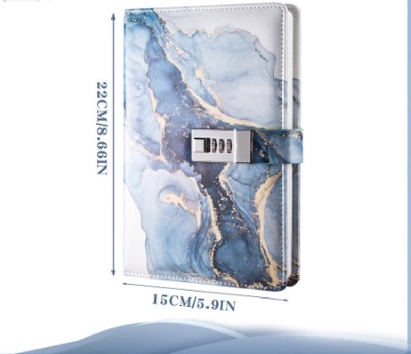 Fashion Creative A5 Password-protected Journal Book Student Notepad Stationery Notebook