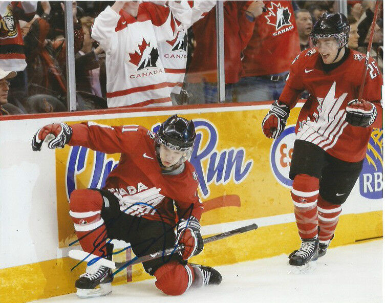 Team Canada Zach Boychuk Signed Autographed 8x10 Photo Poster painting COA