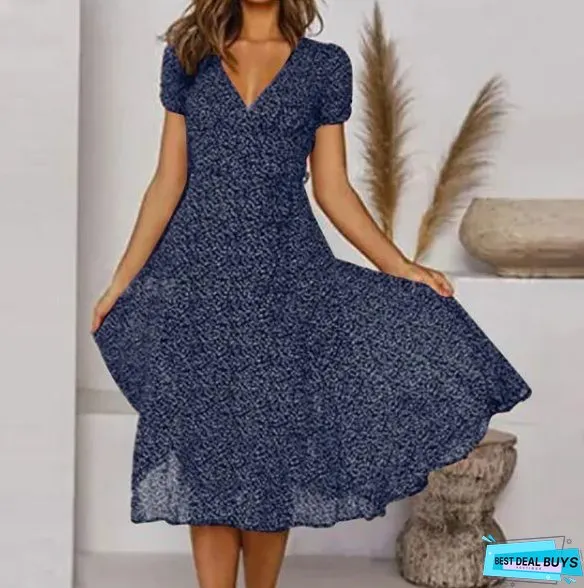 Clarissa Polka Dress