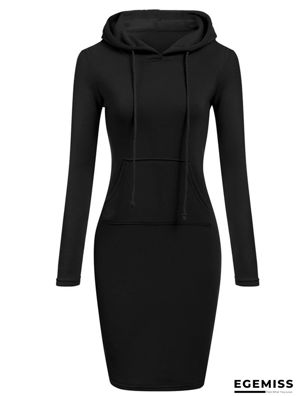 Casual Hooded Dresses | EGEMISS