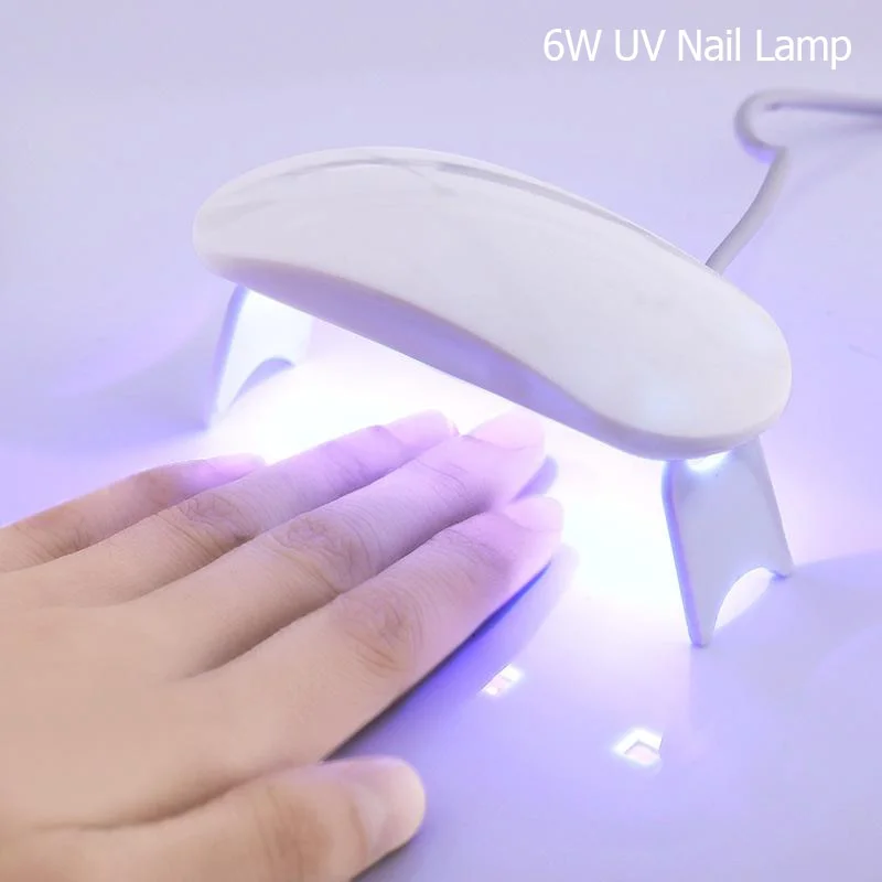 120W 48W Nail Dryer Machine Portable UV Manicuring LED Lamp Nails USB Cable Home Use Nail UV Lamp for Drying Gel Polish Nails-Nail Inspo