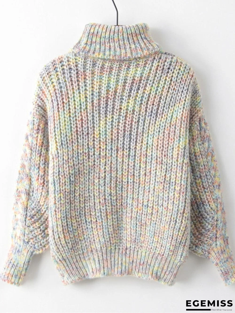 Casual Plus Size Cowl Neck Sweater Pullover | EGEMISS