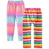 Kids Girl Baby Leggings Rainbow Print Unicorn Pencil Pants Skinny Trousers