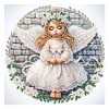 Diamond Painting-DIY Crystal Rhinestone Angel Child