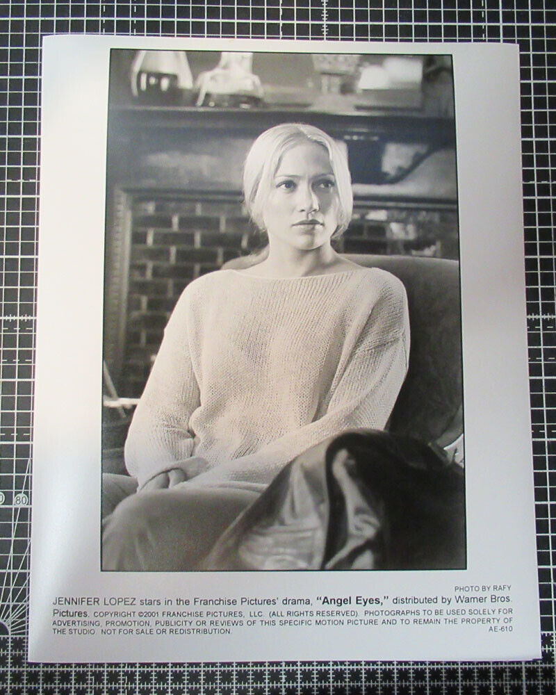 Angel Eyes ORIGINAL press publicity Photo Poster painting 8x10 in Jennifer Lopez Jim Caviezel 17