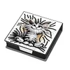 Animals Leather Diamond Art Note Box with 160 Sheets of Paper for DIY Art Craft