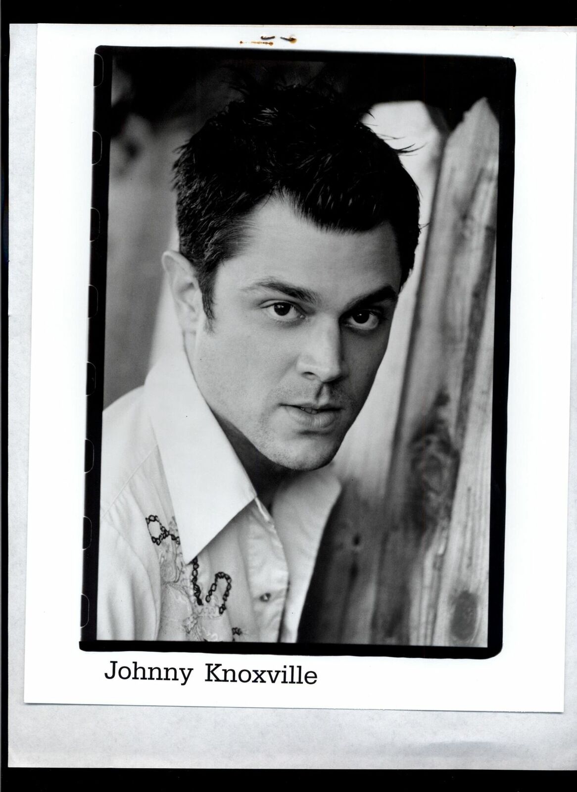 Johnny Knoxville - 8x10 Headshot Photo Poster painting with Resume - Jackass