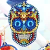 4pcs Diamond Painting Skull Ornament Keychain