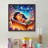 Disney-Princess Moana-18CT Stamped Cross Stitch 30*30cm/11.81*11.81in