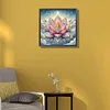 (45*45cm)Lotus - Round AB Drill Diamond Painting