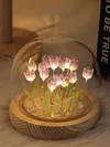 Artificial Tulip Flower Night Light Bedside Lamp LED Night Lamp Christmas Gifts