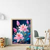 Flower - 11CT Stamped Cross Stitch 40*53cm