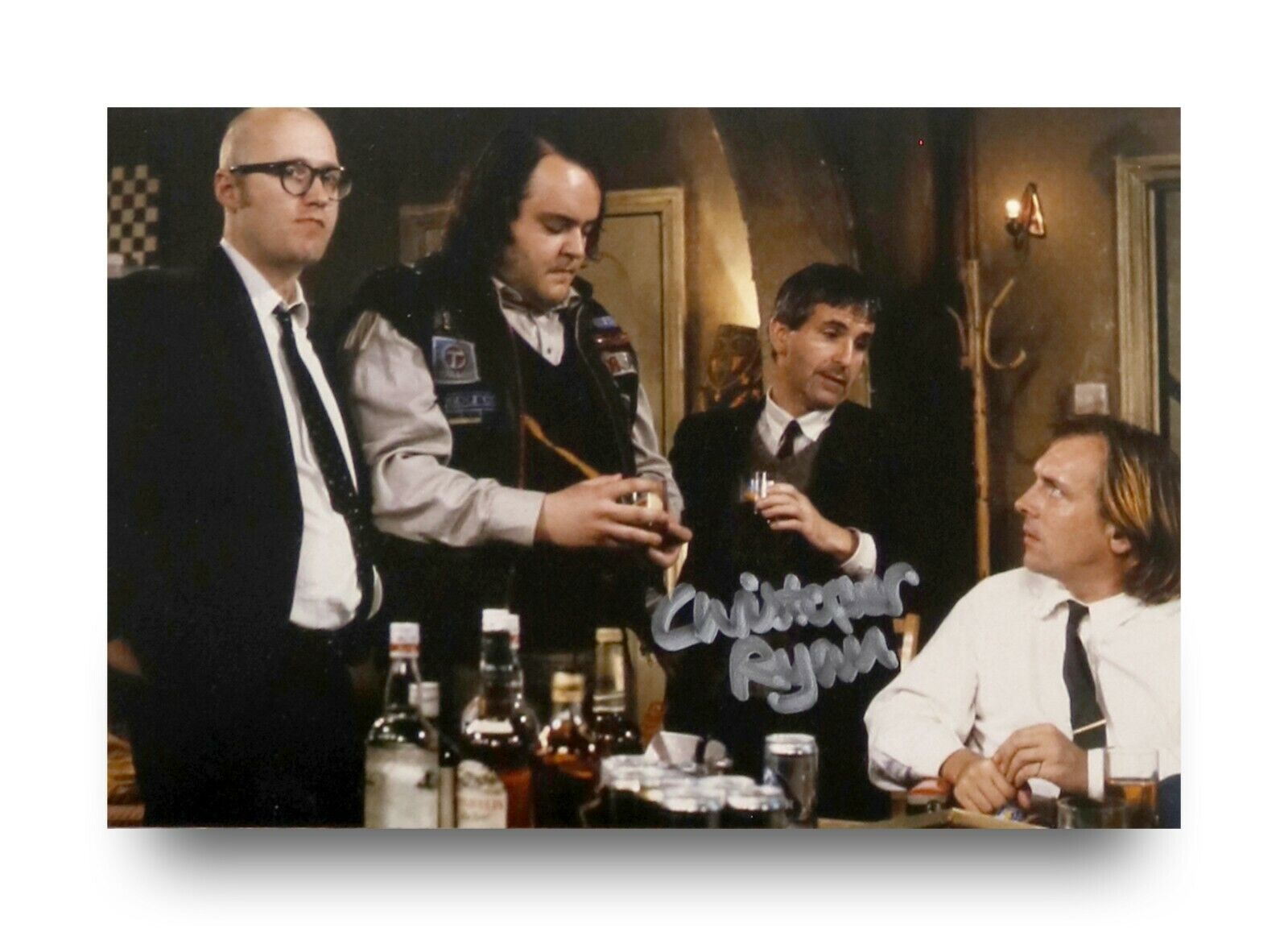 Christopher Ryan Signed 6x4 Photo Poster painting Bottom Dave The Young Ones Mike Autograph +COA