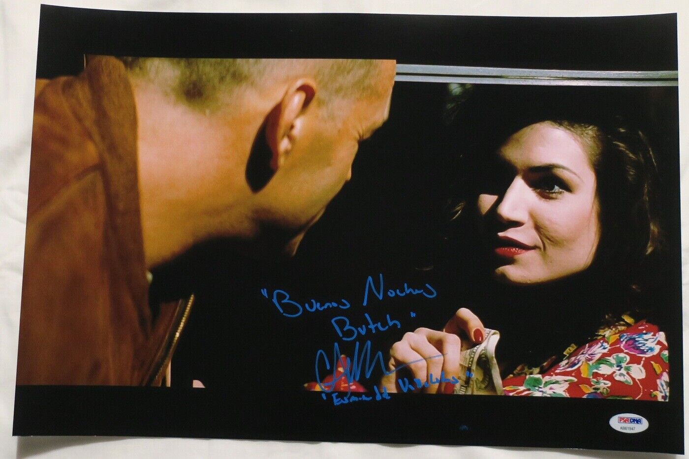 Angela Jones Signed Pulp Fiction Autographed 12x18 Photo Poster painting PSA/DNA #AB61947