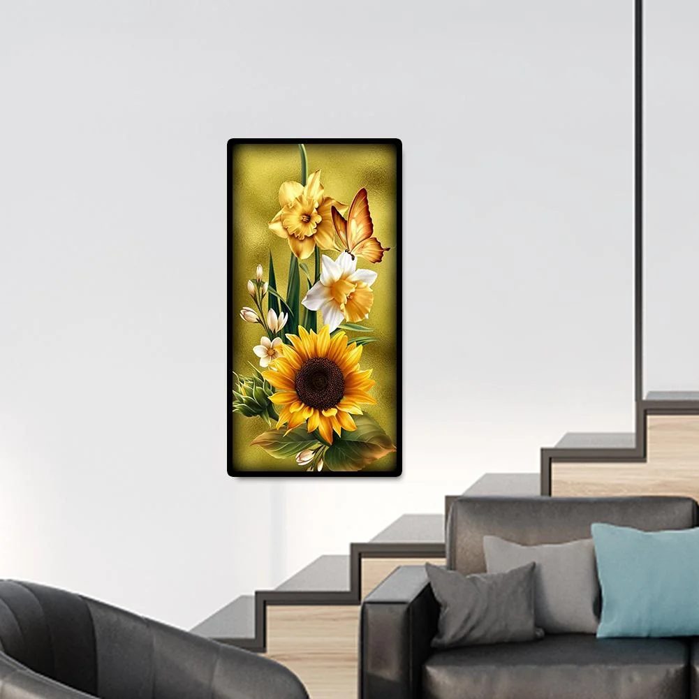 Diamond Painting - Full Round Drill - Sunflower (45*85cm)