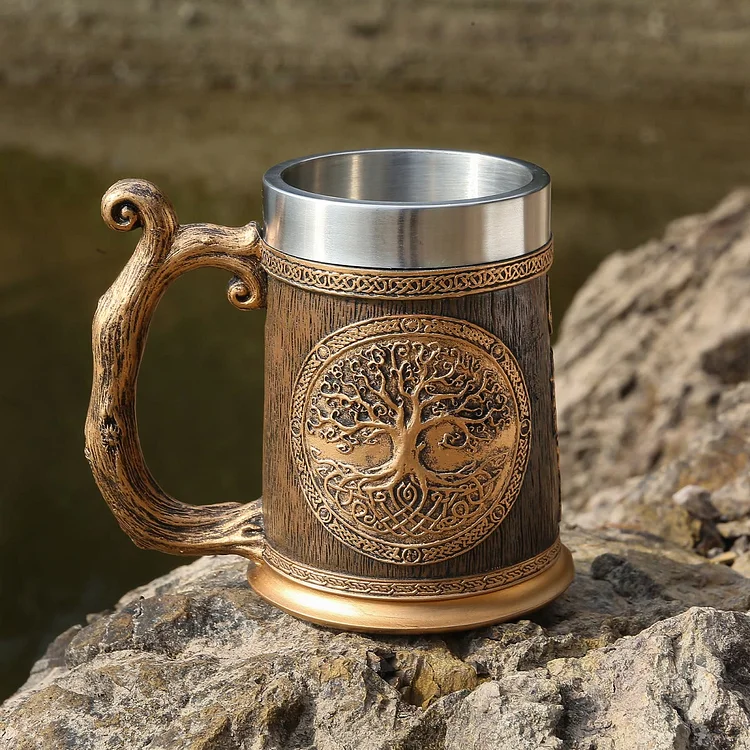 Coutureaura Yggdrasil Tree Of Life Viking Mug