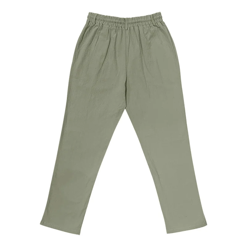 Men's Linen Trousers-inspireuse