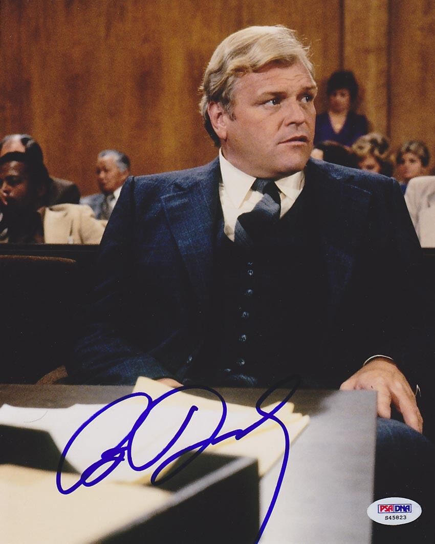 Brian Dennehy SIGNED 8x10 Photo Poster painting First Blood PSA/DNA AUTOGRAPHED