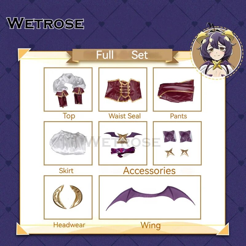 [Wetrose] Hiiragi Utena Battle Suit Magia Baiser Cosplay Costume Anime Mahou Shoujo ni Akogarete Gushing over Magical Girls Set Wig Halloween