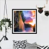 Waterfall Sunrise  | Full Round Diamond Painting Kits