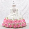 Baby Girl Flower Baptism Newborn Wedding Infant Party Dresses