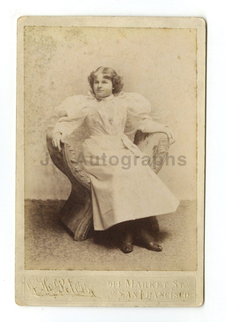 19th Century Fashion - Cabinet Card Photo Poster paintinggraph - Vintage Photo Poster paintinggraphy