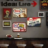 3PCS Esso Oil - Metal Tin Signs Set(8*12Inch/12*16Inch) - Garage