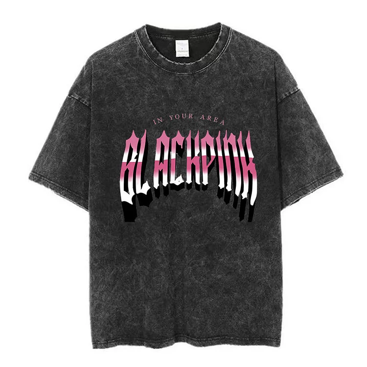 BLACKPINK Kill This Love Denim T-shirt