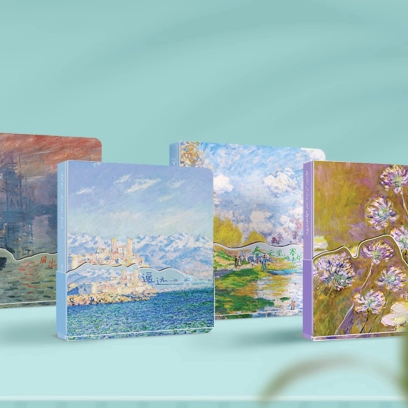1 Piece Oil Painting Learning Graduation Paper Elegant Classical Notebook