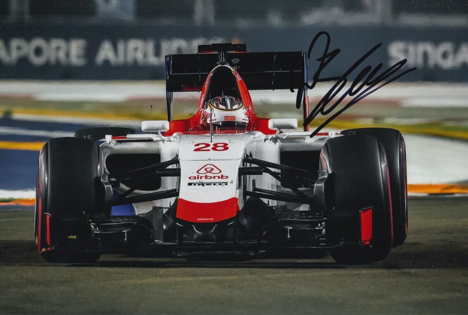 Will Stevens Hand Signed 12x8 Photo Poster painting F1 Autograph Manor Marussia 18