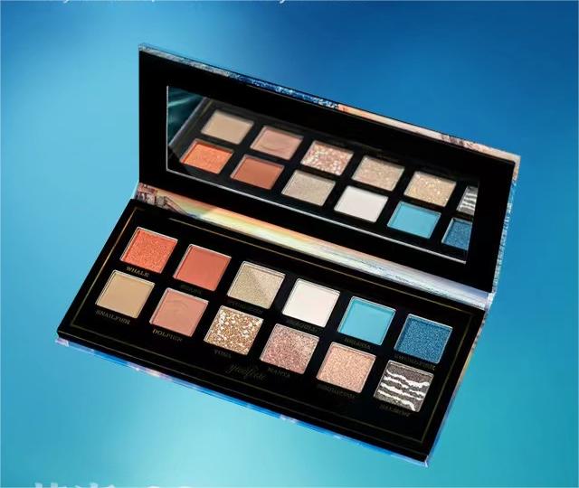 12 color  eyeshadow  palette Rich color selection, high color rendering, innovative texture formula, suitable for various skin colors and makeup needs Bath supplies (shampoo, conditioner, soap, hair oil and all other bath products) Cosmetics (foundation, eye shadow, eyeliner, perfume, manicure and other cosmetics) Skin care products (moisturizing lotions, facial cleansers, sunscreens, facial cleansers, aromatherapy, essential oils and other skin care products for various parts of the body) OEM customization (outer packaging, bottle body, fragrance, capacity, material, and LOGO can all be customized) wholesale, factory direct sales, affordable prices, low, medium and high quality are your choice, welcome to consult