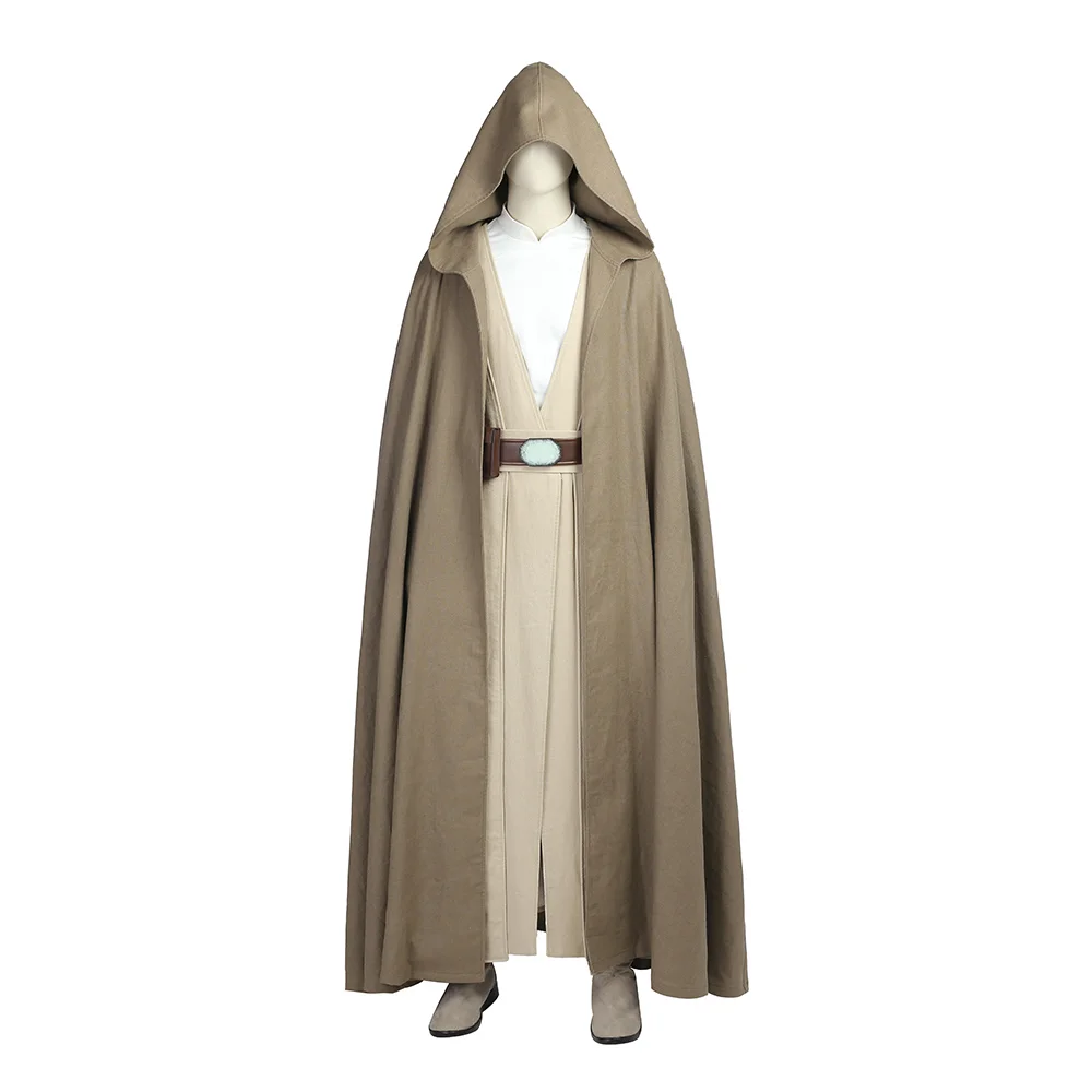 Luke Skywalker Costume Star Wars The Last Jedi Cosplay Outfit
