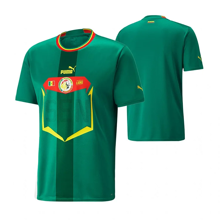 Senegal Away Shirt Kit World Cup 2022 - Green