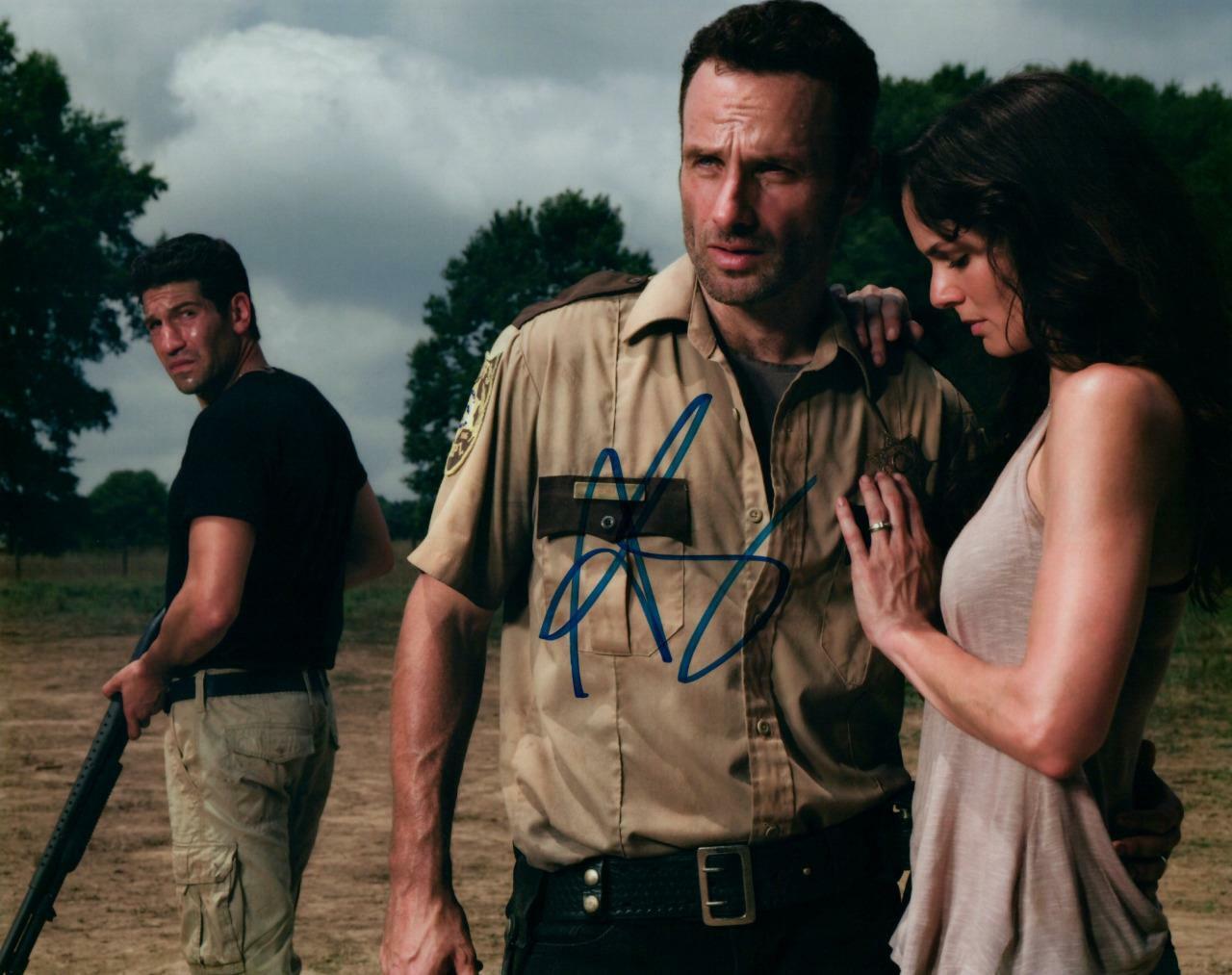 Andrew Lincoln autographed 8x10 signed Photo Poster painting Picture Pic and COA