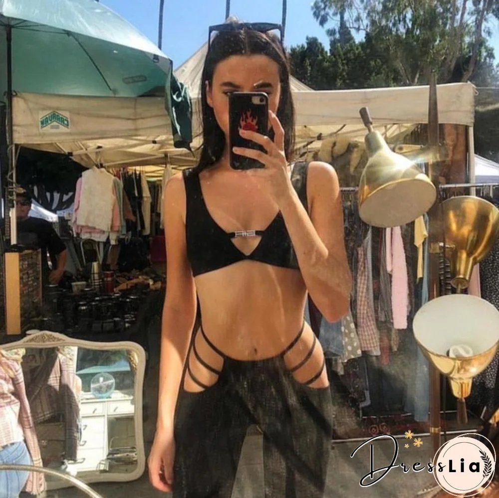 New Summer Women Sexy V Neck Tanks Crop Top Solid Color Fashion Vest Tops Backless Short Tank Top Exposed Navel Camis