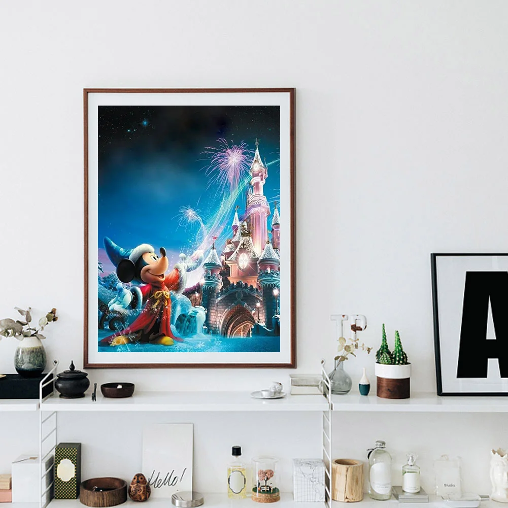 Full Round Diamond Painting 30*40cm - Mickey