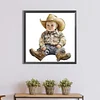 Diamond Painting -DIY Round Drill Cowboy Kid